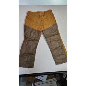 Vintage SafTbak Hunting Pants – Men’s 36x27 – Brown – Reinforced Brush Style
